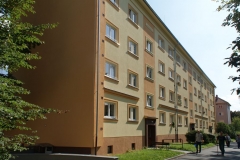 Zateplení fasády bytového domu, Jilemnického, Pardubice