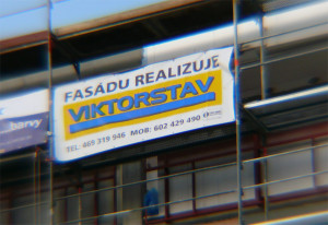 Fasádu realizuje Viktorstav