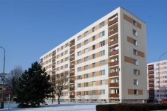 Zateplení fasády bytového domu, Husova, Chrudim