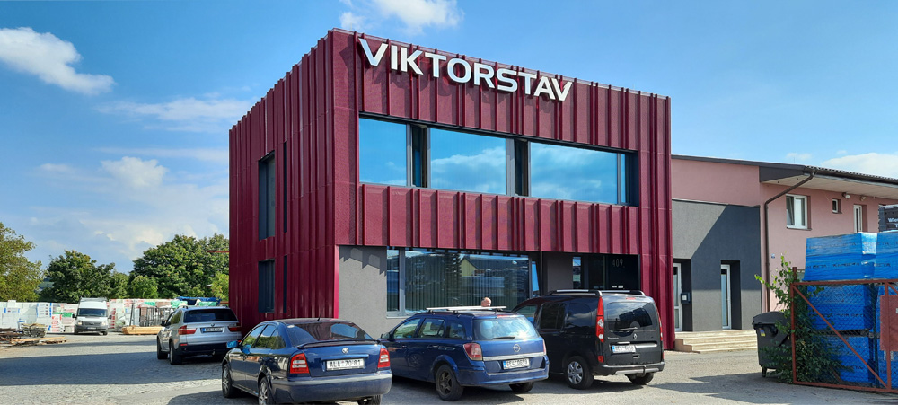 Sídlo firmy Viktorstav